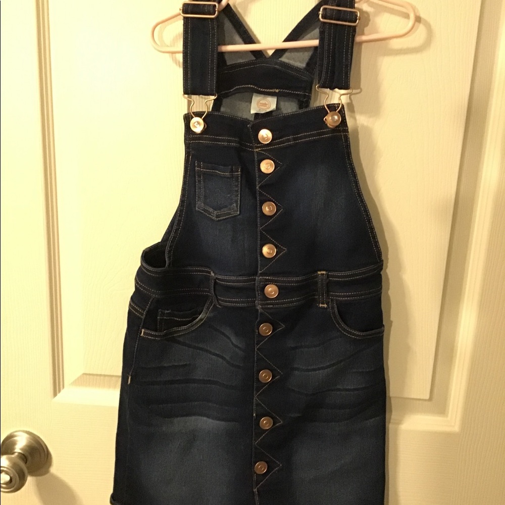 Toddler Wonder Nation BlueJean Button Dress Size M